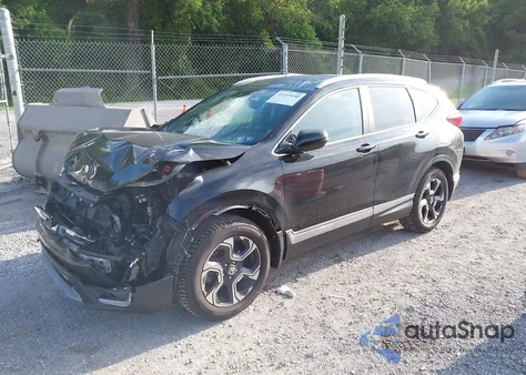 2017 Honda Cr-V Touring из США, поврежденный, VIN 2HKRW2H90HH608037